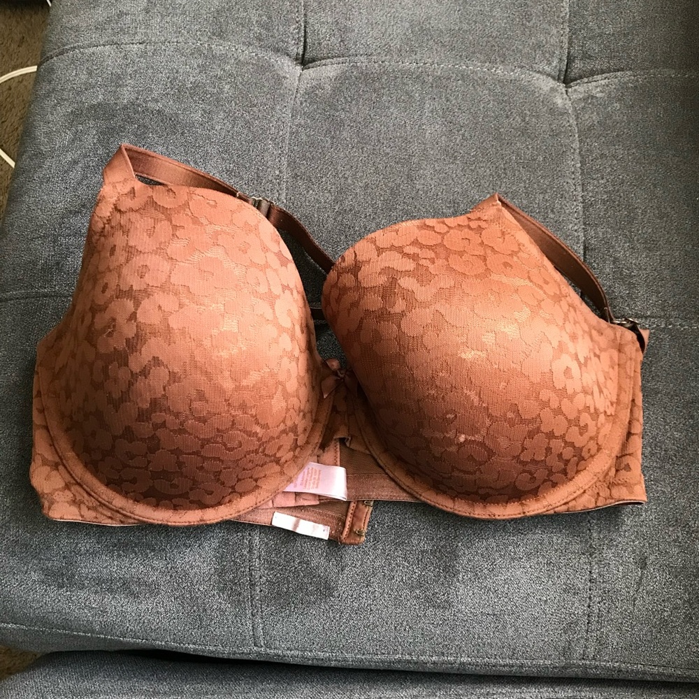 Savage X Fenty Brown Lace Bra